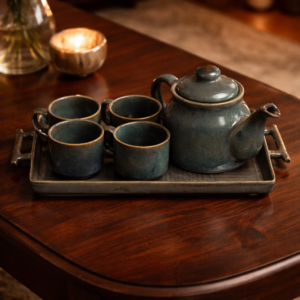 Elegant Teapot & Cup Set for Modern & Classic Table Settings